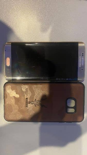 S6 edge+ hai double sim PTA  Aprvd golden colour mai 100% set fit 3