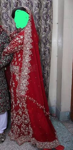 bridal lehnga for red colour 10/10