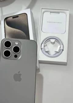 Iphone 15 pro max 256 gb non pta natural titanium