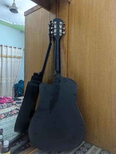 guitar full mate color like new 4