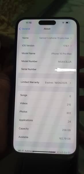 iPhone 15 pro max black titanium 2