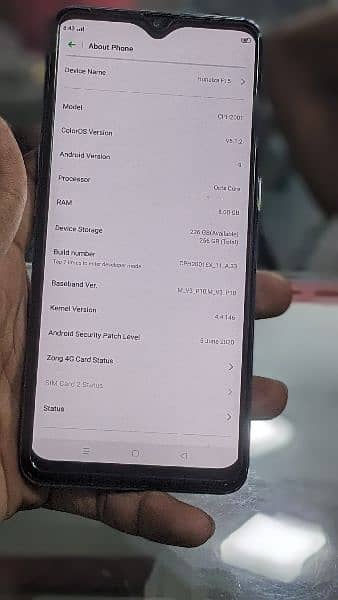 Oppo F15 8/256 Panel dead Sale And Exchange 13