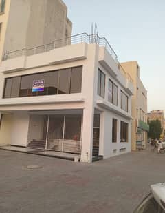 Brand New Corner Plaza For Rent On Prime Location Sector C Commercial Bahria Town Lahore