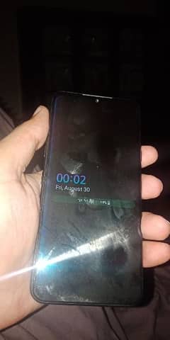 LG G8X ThinQ Back Cracked 0