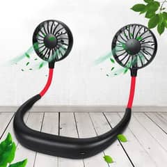 Hanging Neck Fan for Kitchen Folding Fan USB Chargeable fan