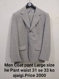 4 Coat pant 1 waiscot