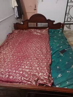 Used double bed With metress