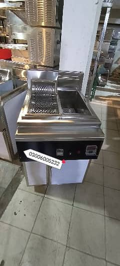 deep fryer automatic 16 litter + sizzling we hve pizza oven fast food