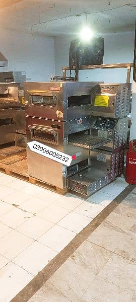 deep fryer automatic 16 litter + sizzling we hve pizza oven fast food 7