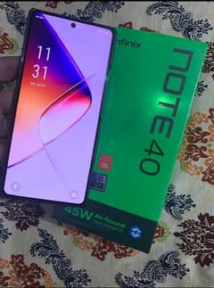 infinix note 40 black color