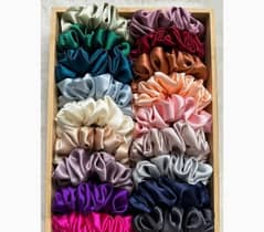 silk scrunchie