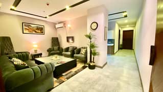 Daily & Weeky Basis!!!! One Bed Apartment Available For Rent In Gulberg Greens Islamabad.