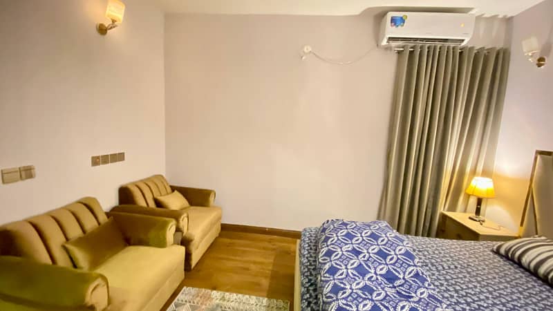 Daily & Weeky Basis!!!! One Bed Apartment Available For Rent In Gulberg Greens Islamabad. 10