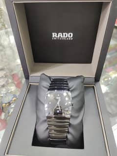 Rado centra jumbo size black 4 diamond Auto moment.