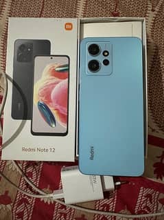 Redmi note 12 8/128 ram/storage ice blue