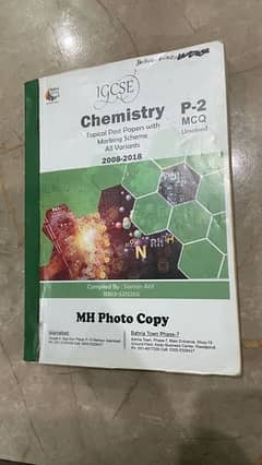 Igcse Chemistry 0620 Topicals Past papers