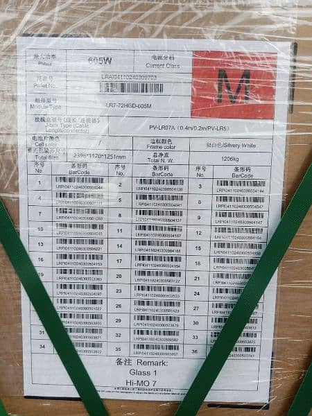 SOLAR PANELS FOR SALE IN PALLET OR CONTAINER 2