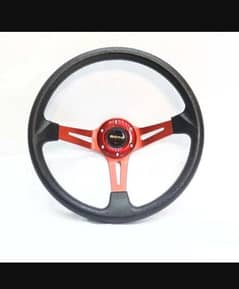 1 pc MoMo Steering wheel Red 0