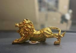 Decoration Golden Lion for Car Dashboard