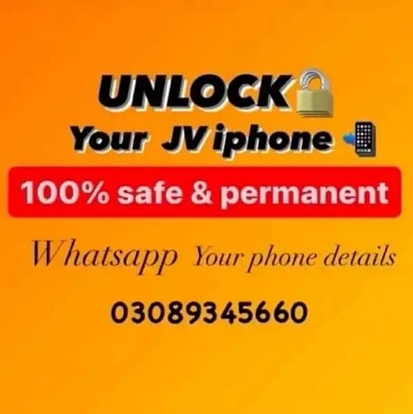 Jv to factory Unlock 2