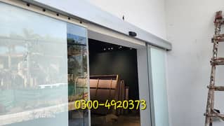 Automatic Sliding Glass Doors!! Autodoor !! Sensor Doors