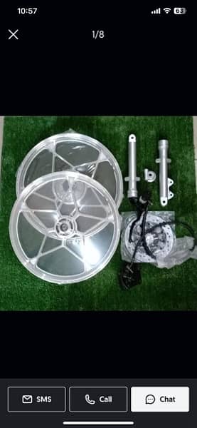 BRAND NEW ALLOYRIMS DISCK BREAK PACKAGE FOR SUZUKI GS 150 SE 4