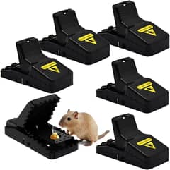 "Heavy Duty Mouse Trap - High Quality Plastic & Black Stainless-Steel