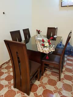 dining table with 6 chairs 0