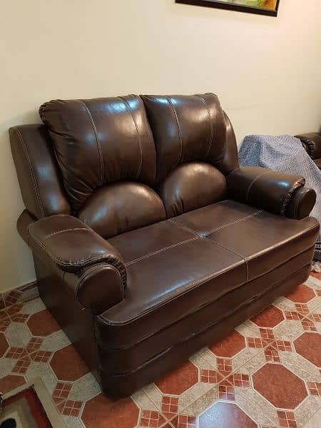 7 seater leather sofa set 4