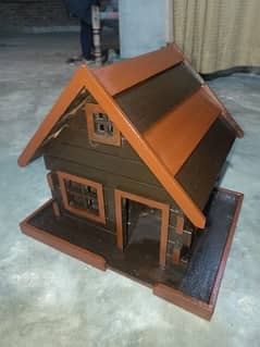 wooden bird house