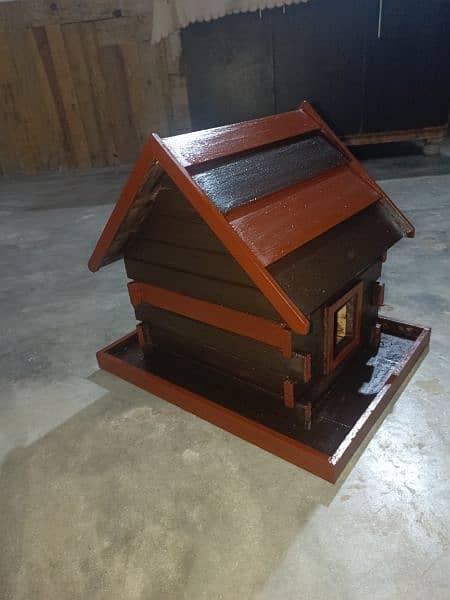 wooden bird house 1