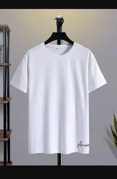 1 pc polyester plain T-shirt