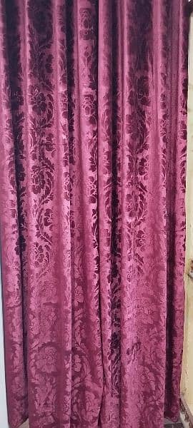 Brand new  untouched velvet curtain are available for sale 2