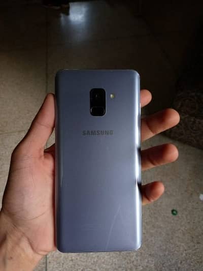 Samsung Galaxy A8 Plus Dual sim Pta approved 4/64 Orchid Grey