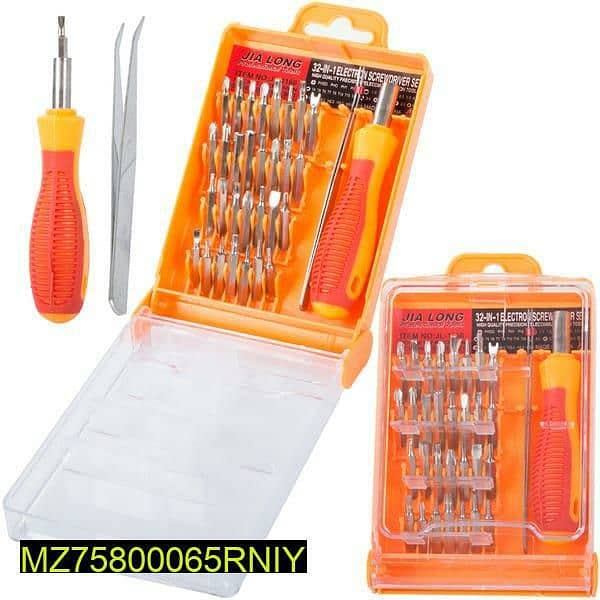 32 in 1  precision handle screwdriver set 0