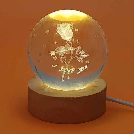 Crystal Glass Light Ball (random design)| Coolify Mania 3