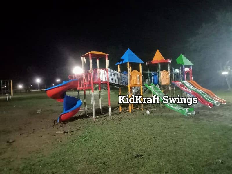 Kids rides, Swings, Toys, Trampoline, Gazebo, Rides, Seesaw,Monkey bar 10