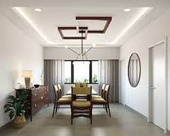 False Ceiling / Plastic Paris Ceiling /pop Ceiling / All Ceiling work