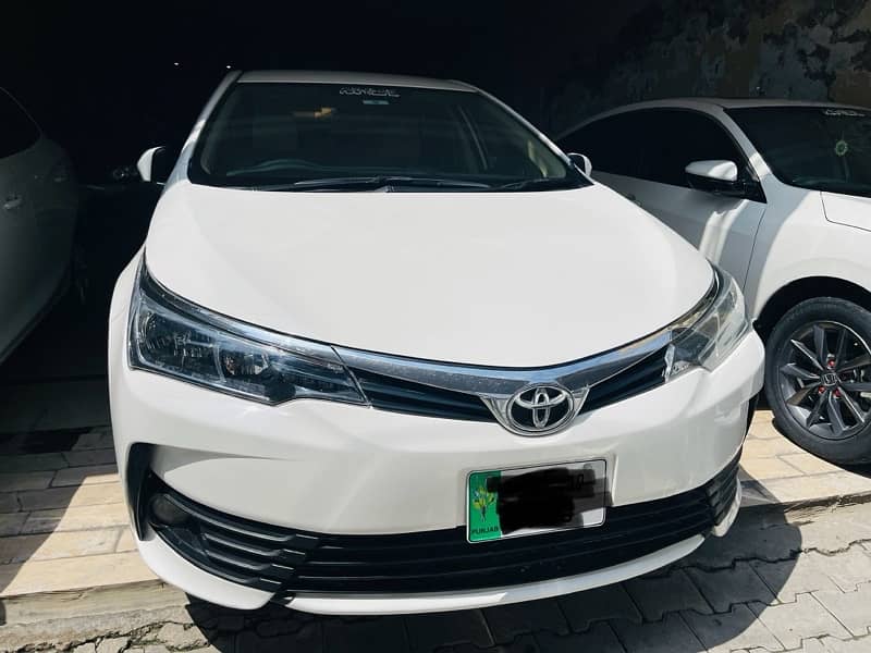 Toyota Corolla GLI 2019 SUPER WHITE MANUAL 1.3 1