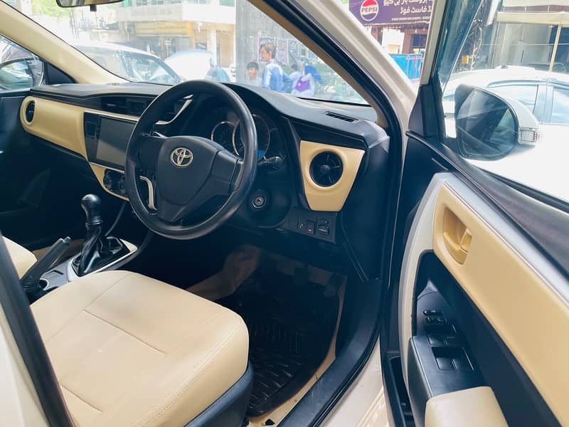 Toyota Corolla GLI 2019 SUPER WHITE MANUAL 1.3 2