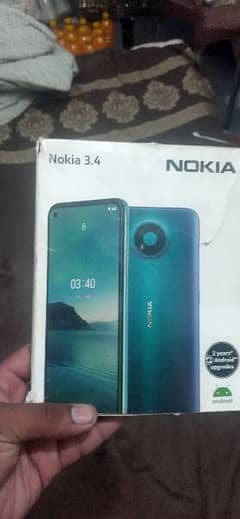 Nokia s21 3.4 64 ROM 4 ram all ok fornt Camara kharib ha baqi ok ha