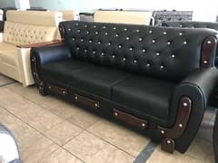 Leatherrid Six Seater Sofa Set on special Discount