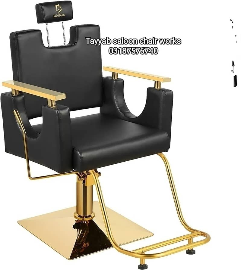 Saloon Chair/Parlour Chair/Facial Bed/Shampoo Unit/Pedicure/Trolley 1