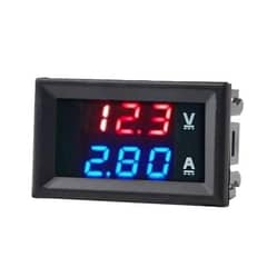 DC 0-100V 10A Digital UPS Voltmeter Ammeter Dual Display Voltag