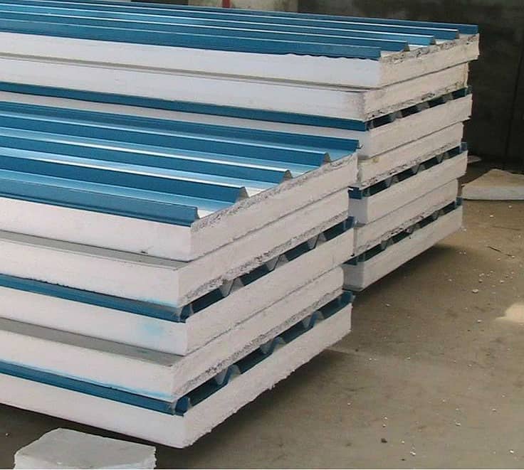 Pu sandwich Panel, Eps Sandwich Panel, Cold Store, Insulated Panel 16