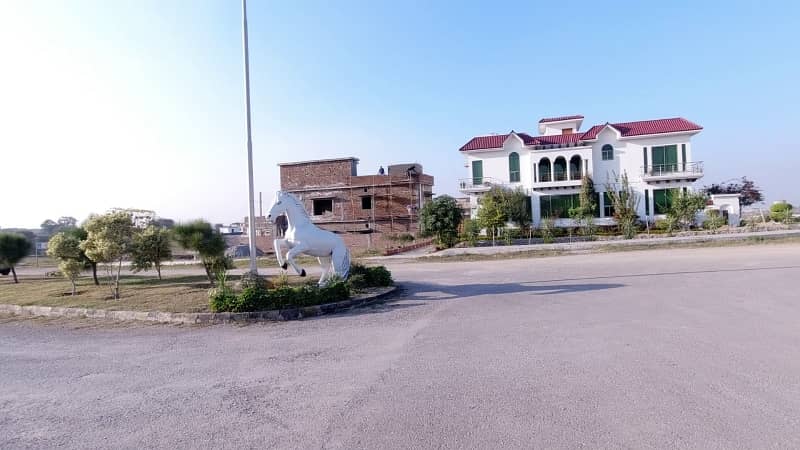 Block E Size 10 Marla Plot For Sale Pindi Face 7