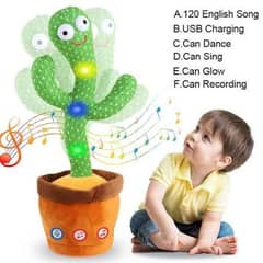 Dancing cactus plush toy