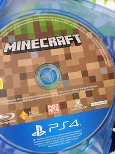 MINECRAFT DISK FOR PS4(BEDROCK EDITION)