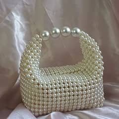 handmade luxury beads bag