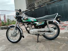 Honda CG125 Model 2023 Registered All Punjab Biomatric Available